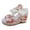 Watermelon Red, variant on Women's Espadrille Wedge Sandals – Open Toe Ankle Strap Platform 4 Inchs High Heels Summer Dress Shoes