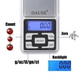 thumbnail image 5 of 2025 100g/200g/300g/500g X 0.01g /0.1g Jewelry Pocket Scales High Precision Gold Diamond Jewelry weight Balance Electronic Scales New, 5 of 5