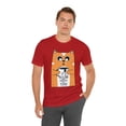 thumbnail image 6 of Unisex Jersey Short Sleeve T-Shirt It's Always Coffee Time Cat Holding Cup, 6 of 10