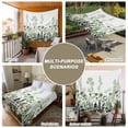 thumbnail image 6 of Green Floral Tapestry for Bedroom Wall Hanging Tapestry, Spring Flowers Herb Silhouette Farmhouse Ceiling Backdrop Tapestries Poster Blanket Wall Decor for Teens Room Living Room Dorm 59" x 79", 6 of 8