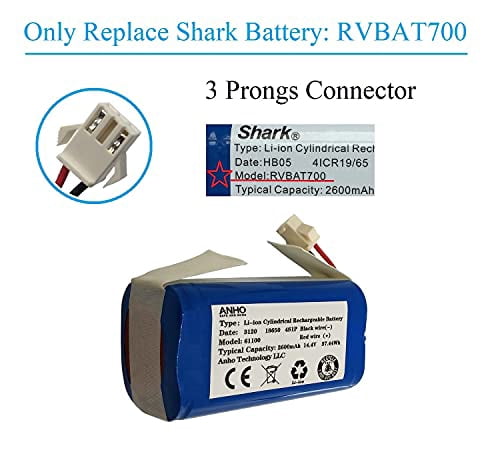 Replacement Shark RVBAT700 Battery for 