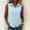 Blue, variant on TaTaai Womens Casual Tops Sleeveless Slim Fit Collared Solid Vest for Daily Work Wear Gift