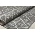 thumbnail image 5 of Mason Brooks Ryder KN10C Inky Charcoal Moroccan Tribal Gray Area Rug, 2'6" x 4', 5 of 8