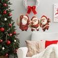 thumbnail image 5 of Santa Claus Christmas Wall Sticker – Removable Window Decal for Bedroom, Living Room, Kids Room – Self-Adhesive Festive Decoration for Holiday Home Decor, 5 of 5