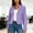 #264-Purple, variant on Roncen Women's Business Casual Cropped Blazer Lapel Collar Long Sleeve Work Office Suit Jacket with Fully Lined