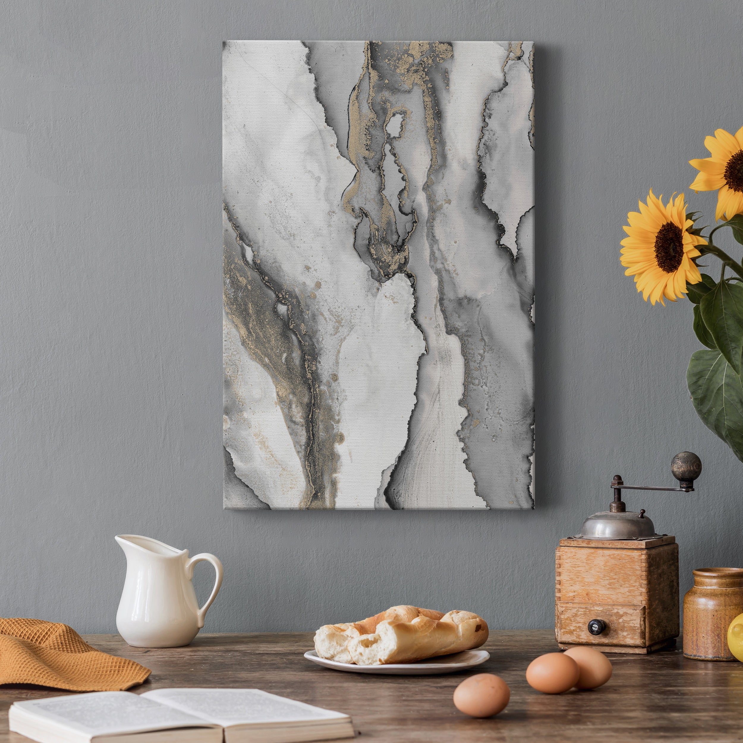Abstract Ink Fantasy III Premium Gallery Wrapped Canvas - Ready to Hang