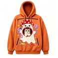 thumbnail image 6 of Halloween Pet Pouch Hoodie Men Women Long Sleeve Cute Graphic Loose Hooded Sweatshirt Pullover Tops Dog Cat Carrier Hoodie, 6 of 6