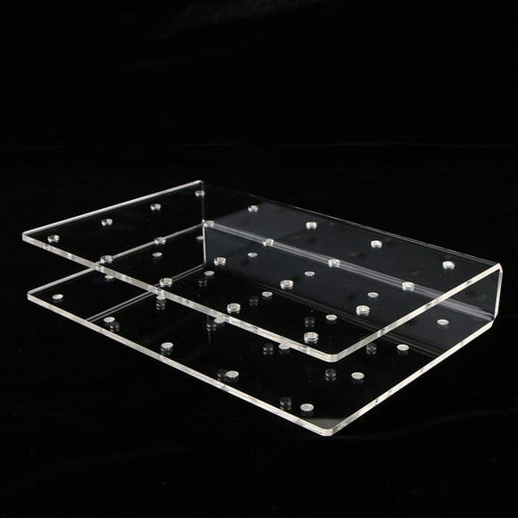 Base de soporte de Postre Colcomx 20 Agujeros Acrílico Transparente Lollipop Stand Holder Display