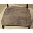 thumbnail image 5 of Furniture of America Palmer 3-Piece Dining Set, Natural Tone and Bronze, 5 of 8