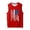 1Red, variant on Krdevn Summer Casual and Cute Sleeveless Round Neck Pattern T Shirt for Girls and Children In A Tank Top Size:4-5 Years