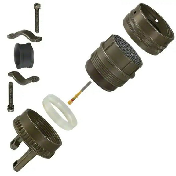 MS3126F24-61S Connector Plug Circular MIL Spec 61 Position Female Sockets Crimp