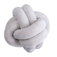 thumbnail image 1 of Cojín De Almohada Decorativa De Felpa Para Coche, Sofá Para El Hogar, Decoración De Dormitorio, Niños, Juguetes De Peluche, Regalos De Navidad Gris-22cm Sunnimix China Almohada del nudo, 1 of 8