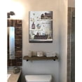 thumbnail image 2 of Bathroom Picture Wall Decor Brown Canvas Prints Bathroom Wall Art Rustic Farmhouse Bathroom Decor Framed Artwork 12x16inch, 2 of 6