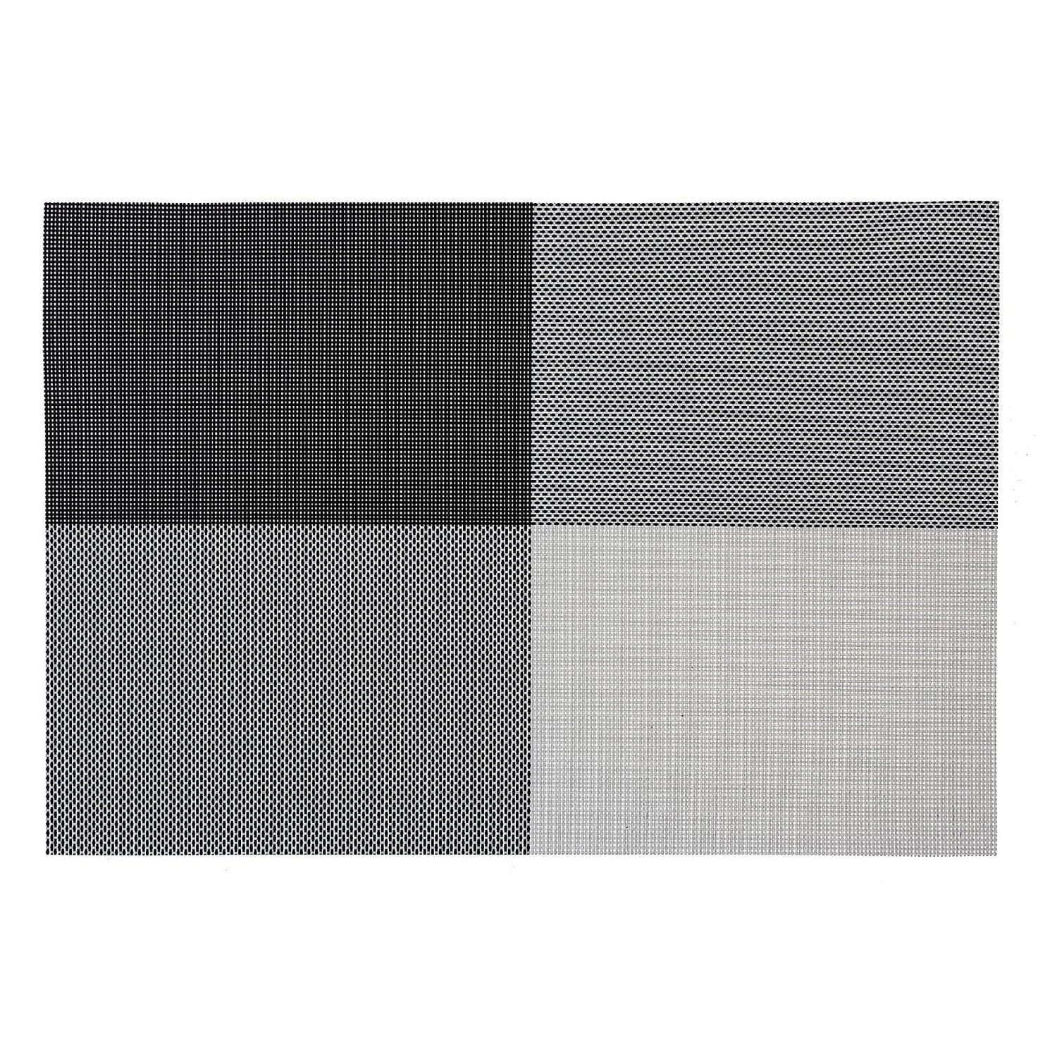 Vinyl Placemat Tempo Black - Set of 12