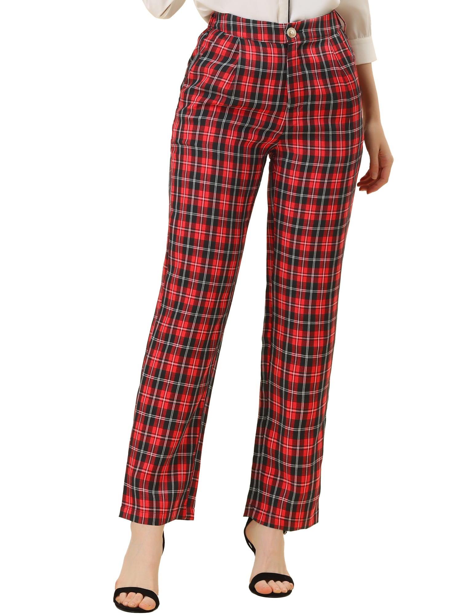 Cuadros Rojos Outfits Con Pantalon Cuadros Outfit Pantalon De