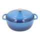 thumbnail image 1 of Olla De Horno De Hierro Fundido Esmaltado, Olla De Horno Redonda Esmaltada Fácil Limpieza Preservación Del Calor Con Tapa Para Cocinar, 1 of 7