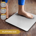 thumbnail image 5 of INEVIFIT Bathroom Scale, Highly Accurate Digital Bathroom Body Scale. With 5-Year Warranty - Silver, 5 of 7