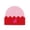 D, variant on Melody Scallop Embroidered Knit Beanie Hat, Pink, Q