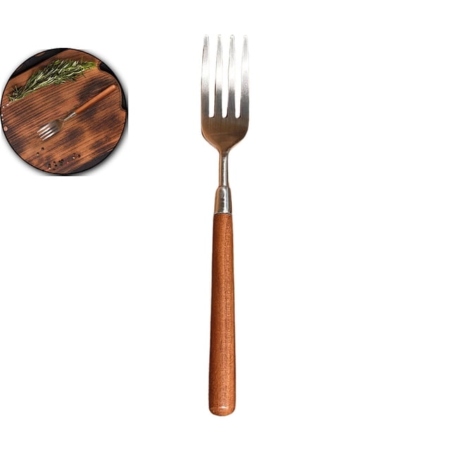 Dvruxg Stainless Steel Flatware, Spoon or Fork, Kitchen Utensils for Everyday Dining(Fork)