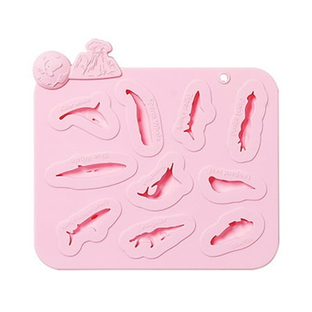 

TINYSOME Silicone Fondant Mould Biscuit Molds Shapes DIY Reusable Baking Accessories Baking Gadgets for Baking Decorations