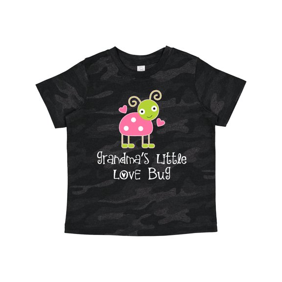 Inktastic Grandma Little Love Bug Grandchild Girls Toddler T-Shirt