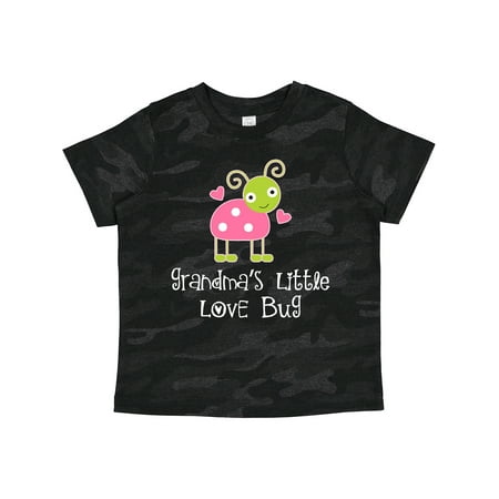 

Inktastic Grandma Little Love Bug Grandchild Girls Toddler T-Shirt