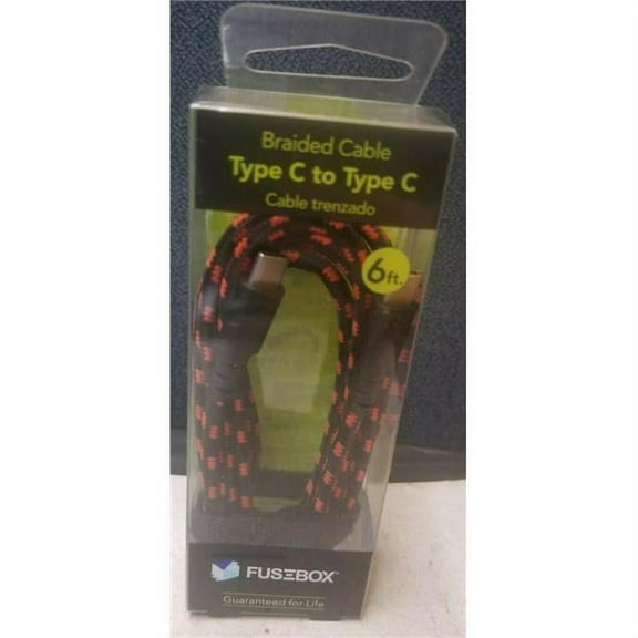 6 ft. Nylon-Wrapped Braided Cable