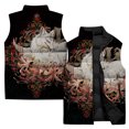 thumbnail image 3 of Chalecos de invierno para hombre Chaleco térmico para hombre Chaquetas para hombre Chaleco de algodón con estampado de tigre y lobo Chaqueta de moda Ropa para hombre 2024 Viento frío, 3 of 5