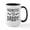 White/Black Inside, variant on CafePress - Promoted To Daddy! Ceramic Mug - 15 oz Ceramic Large White Novelty Mug