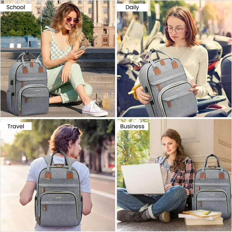 Lovevook Unisex Laptop Backpack, Waterproof, Padded