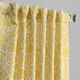 thumbnail image 4 of Half Price Drapes Abstract Misted Yellow Room Darkening Curtains For Bedroom(1 Panel), 50W X 63L, 4 of 6