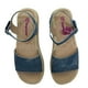 thumbnail image 4 of Sandalia Para Niña Tropicana 260002E azul 22.5, 4 of 4
