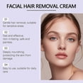 thumbnail image 5 of HOYGI Facial Hair Removal Cream - Gentle Formula for Smooth Skin | 30g Sensitive Skin Friendly Depilatory, 5 of 5