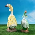 thumbnail image 4 of Porch Goose With Outfit Large 23 Inch Decorative Garden Sculpture Seasonal Holiday For Home And Yard, 4 of 6