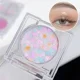 thumbnail image 3 of Crema de Gel con purpurina monocromática, sombra de ojos azul, cara, pelo, cuerpo, uñas, brillo, corazón, lentejuelas sueltas, Festival, maquillaje de belleza para Halloween, 3 of 5