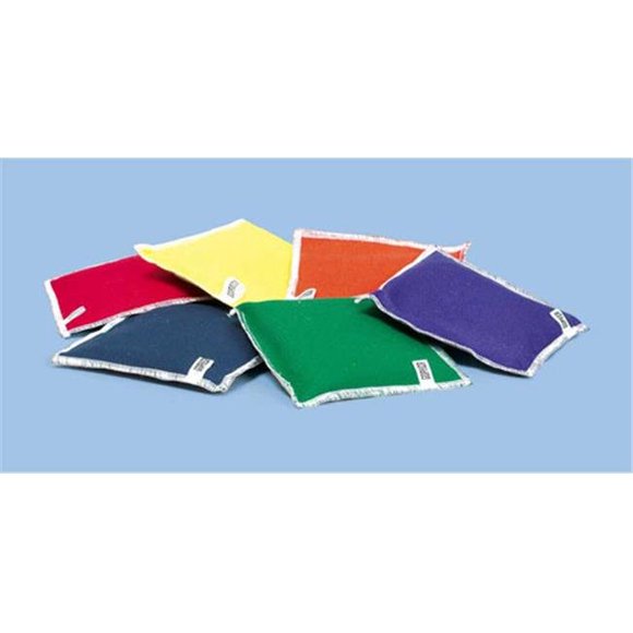 Everrich EVC-0028 Poufs Carrés 5 x 5 Pouces - Ensemble de 6 Couleurs