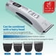 thumbnail image 3 of Fenice Clipper Dogs Professional LCD Screen Pet Cat Clippers Electrical Grooming Trimmer and Blade Rechargeable Haircut Machine ShopWise Round, 3 of 24