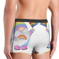 thumbnail image 5 of Balery LGBT Gnomes Men's Boxer Briefs, Soft and Breathable Cotton Underwear with nylon Waistband-Medium, 5 of 9
