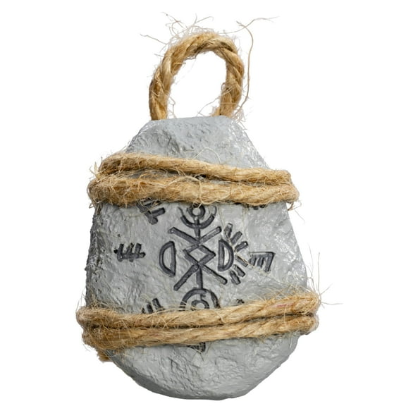 Protection Talisman Amulet Stone Mysterious Rock Horror TV Show Adult Halloween Costume Decoration Prop