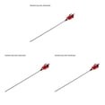 thumbnail image 1 of ZLight Pet Teaser Plastic Long Handle Teasing Rod Stick Bell Interactive Pet Toy black 3Set, 1 of 6