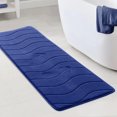 thumbnail image 4 of Big Savings! Large Foam Bath Mat Set, 3-Piece Bathroom Rugs, Non-Slip Toilet Mats, Soft Comfortable Water Absorption, Machine Washable, Easy to Dry, 4 of 7