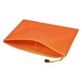thumbnail image 4 of Uxcell B5 Document Pencil Pouch Waterproof Zipper File Bags, Orange 5 Pack, 4 of 6