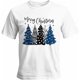 thumbnail image 1 of Camisetas gráficas informales de manga corta con diseño de árbol de Navidad para hombre, 1 of 8