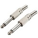 thumbnail image 3 of Enchufe Amplificador Mono de 6,35 mm, Conector Monoaural Macho de 1/4 Pulgadas, Conector de Cable de Audio, Conector de Micrófono, Conectores de Audio, 30 Piezas, 3 of 5