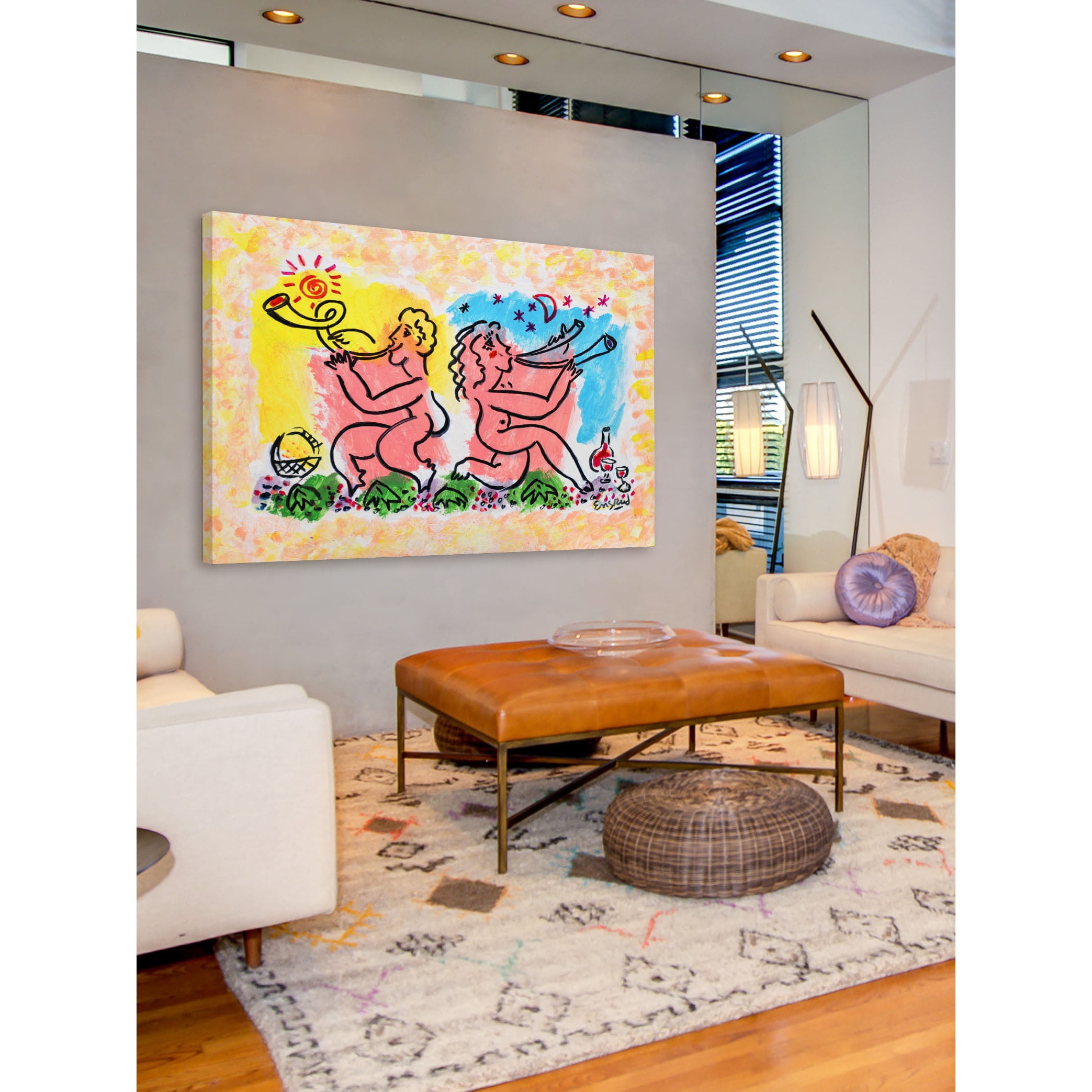 Marmont Hill "Bacchantes" by Wayne Ensrud Painting Print on Canvas