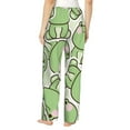 thumbnail image 3 of Balery Cute Frog print Women's Pajama Pants,Ultra Lightweight Pjs,Lounge Pant-X-Large, 3 of 9