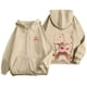 thumbnail image 5 of WILLBEST Sudadera Deportiva para Mujer, Estilo Navideño, con Cremallera, Manga Larga, Bolsillo y Cordón Ajustable, con Capucha, Informal, 2014 Grande, 5 of 8