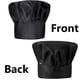 thumbnail image 3 of Disfraz de chef SATINIOR para mujer y hombre con delantal y gorro de chef, color negro, 3 of 6