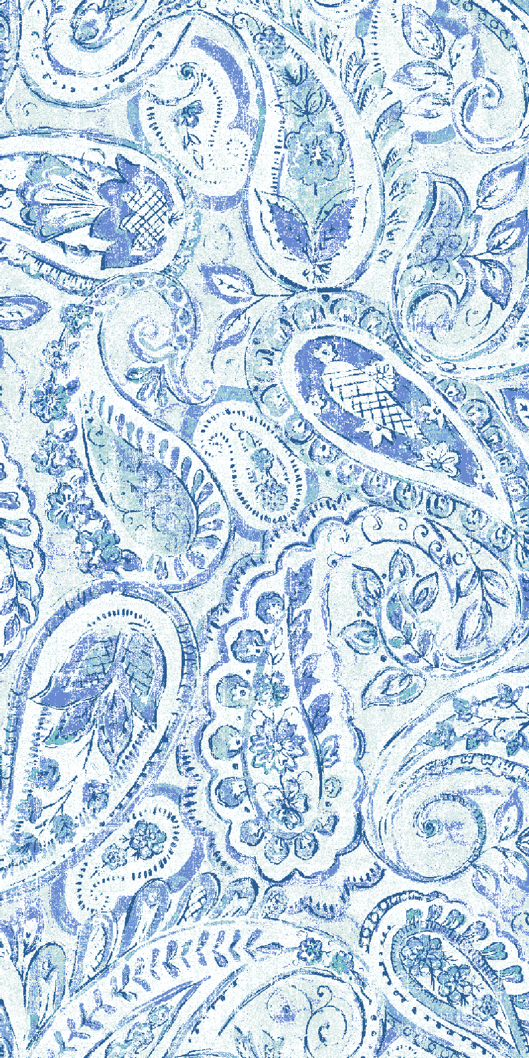 (2 pack) Waverly Inspirations 1 Yard Cut 100% Cotton Prints Fabric Paisley Swirl 44" Wide for Quilting & Sewing