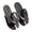 Black, variant on Flip Flops for Women Men Foldable Travel Slippers Shower Shoes Bathroom Camp Beach Sandals Lightweight Non- Quick Dry